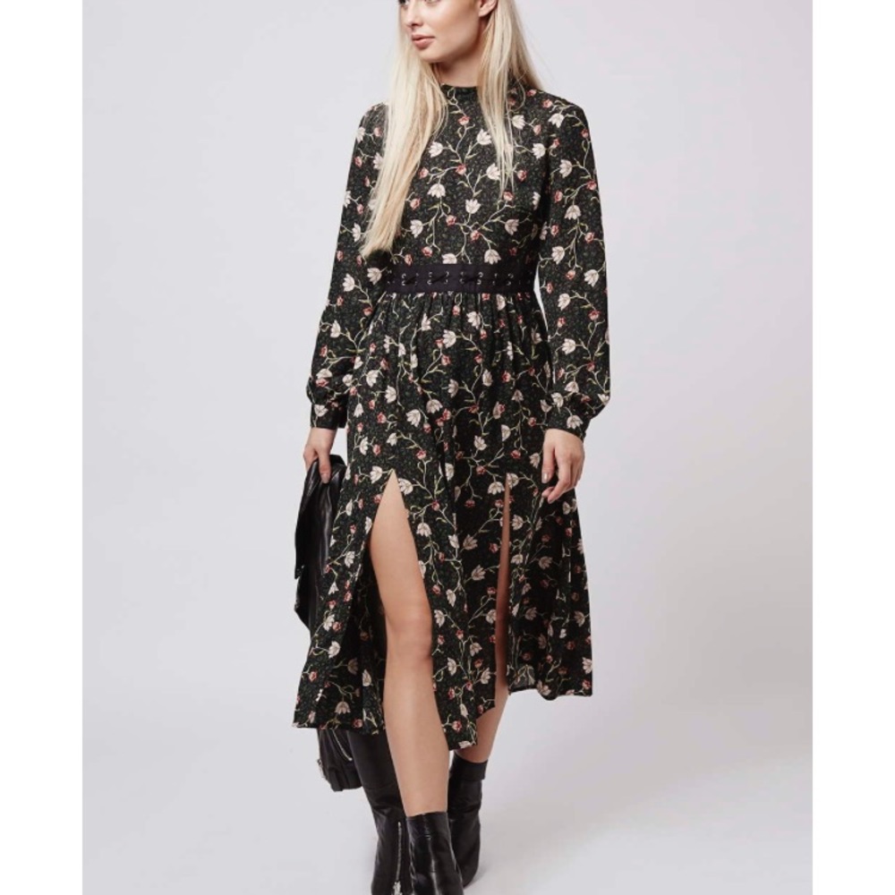 CLEAR OUT SALE!  Topshop Floral Dress size 4!